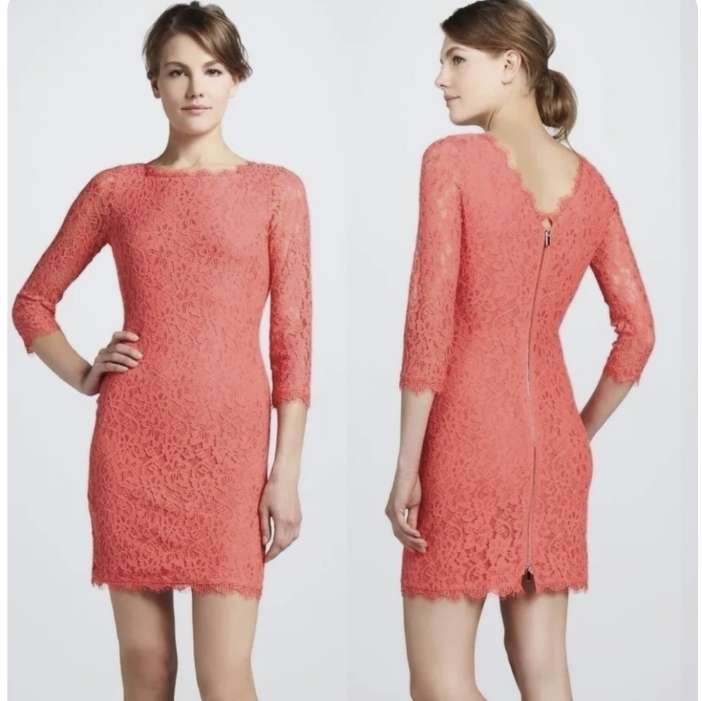 Diane Von Furstenberg zarita lace dress 4